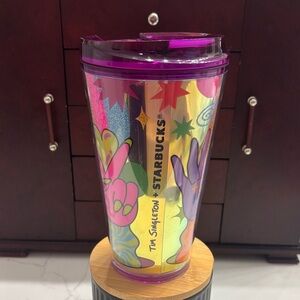 Starbucks Tim Singleton Multicolor Tumbler